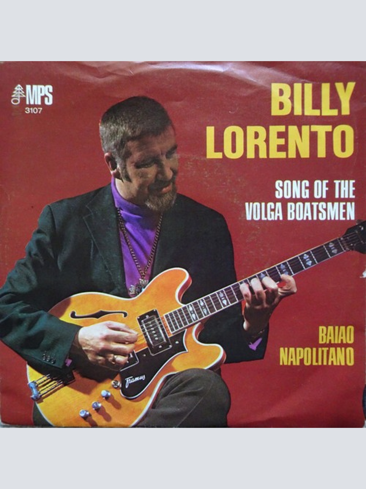 7", Single Billy Lorento - Song Of The Volga Boatsmen / Baiao Napolitano