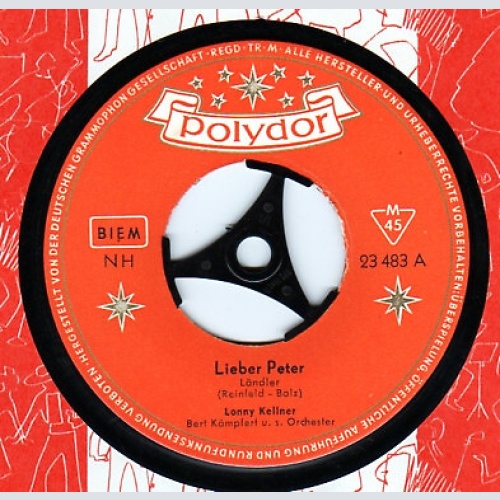 7", Single, Mono Lonny Kellner - Lieber Peter