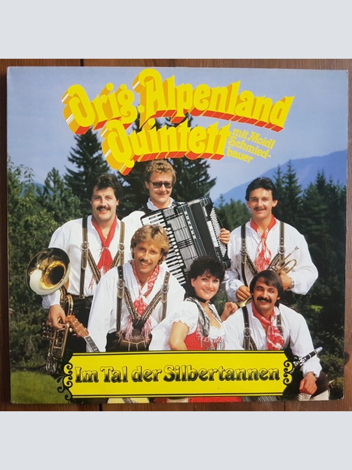 LP, Album Orig. Alpenland Quintett - Im Tal Der Silbertannen