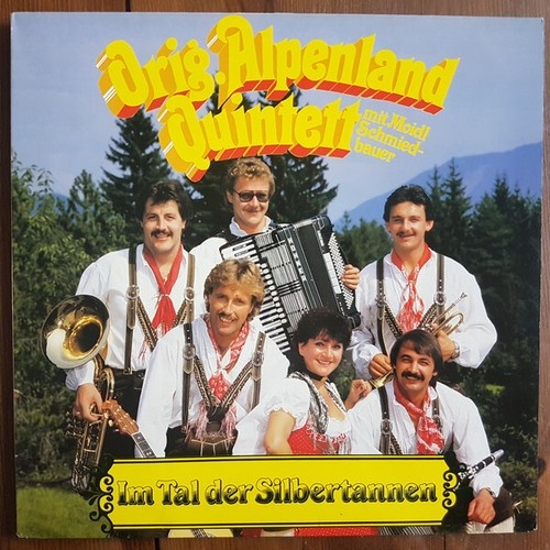 LP, Album Orig. Alpenland Quintett - Im Tal Der Silbertannen
