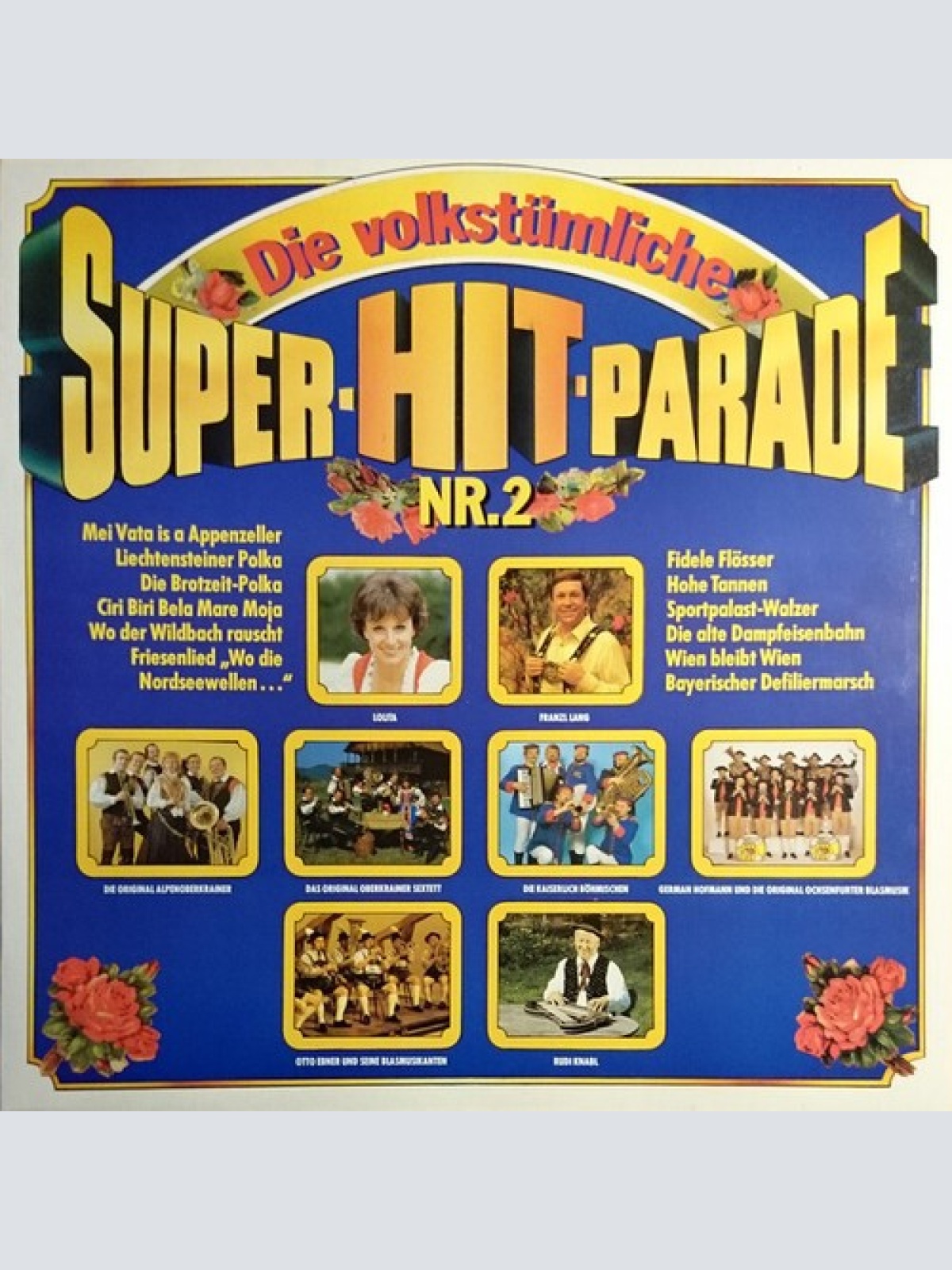 LP, Comp Various - Die Volkstümliche Super-Hit-Parade Nr. 2