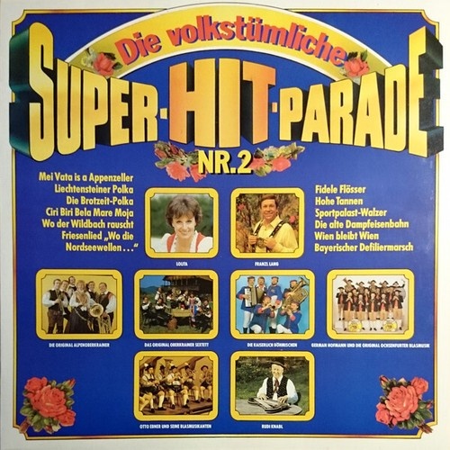 LP, Comp Various - Die Volkstümliche Super-Hit-Parade Nr. 2