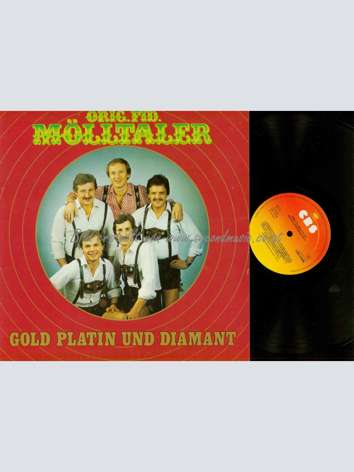 LP--Orig. Fid. Mölltaler – Gold Platin Und Diamant    / NM