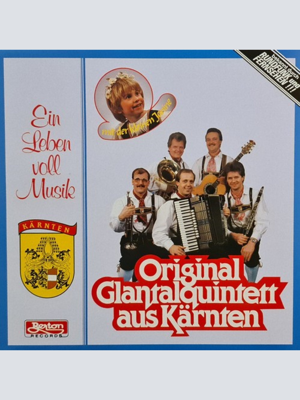 LP, Album Original Glantalquintett - Ein Leben Voll Musik