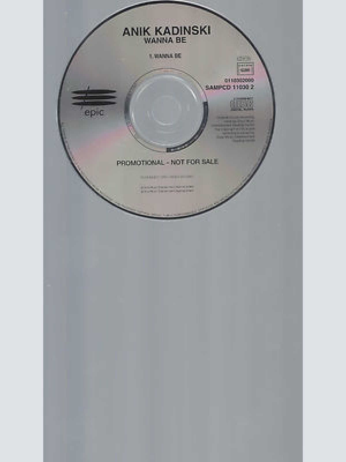 CD-ANIK KADINSKI WANNA BE --PROMO