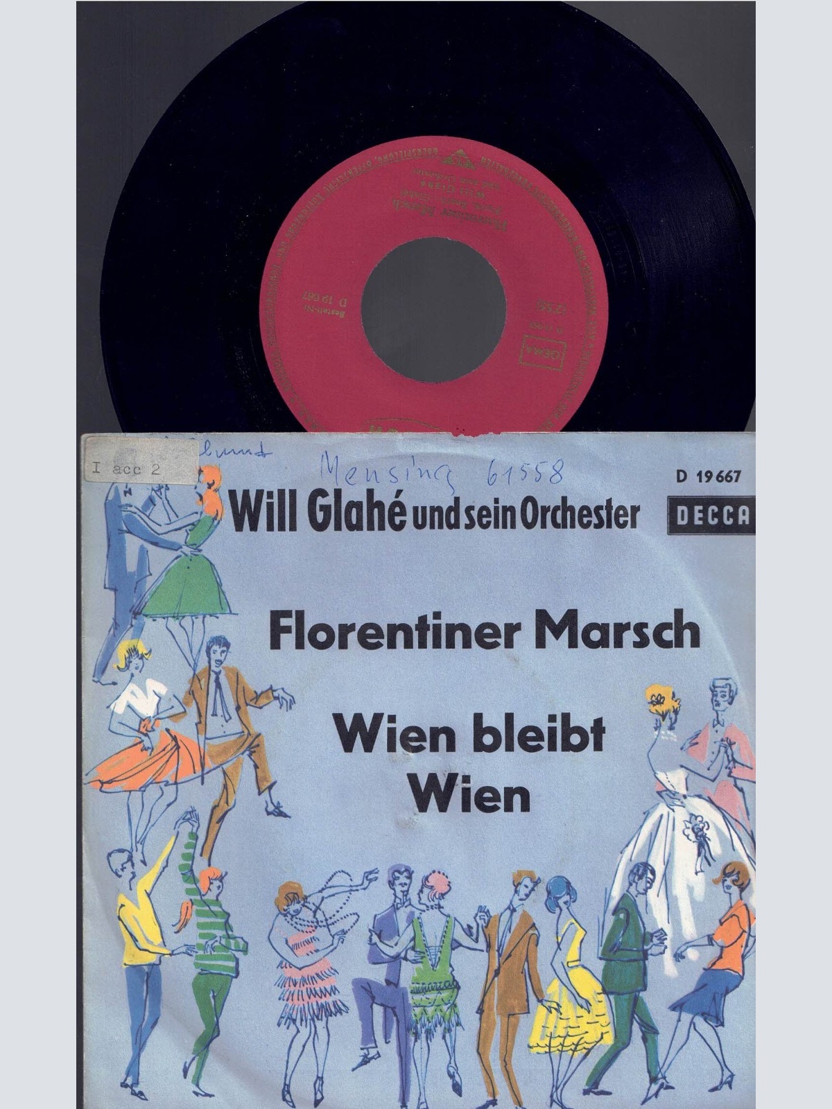 7",  Will Glahe   Florentiner Marsch