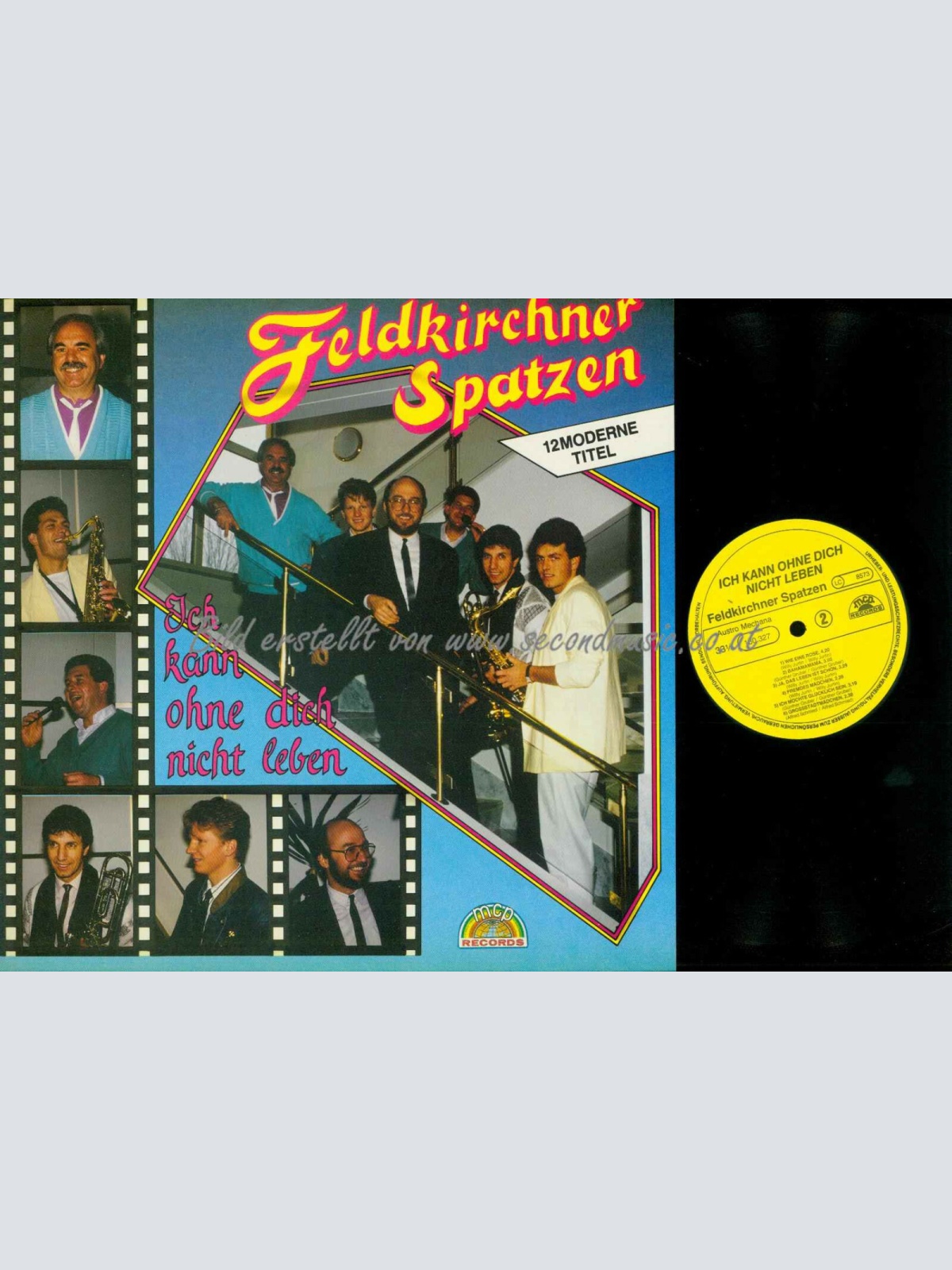 LP--Feldkirchner Spatzen -- Ich kann ohne Dich nicht leben / NM