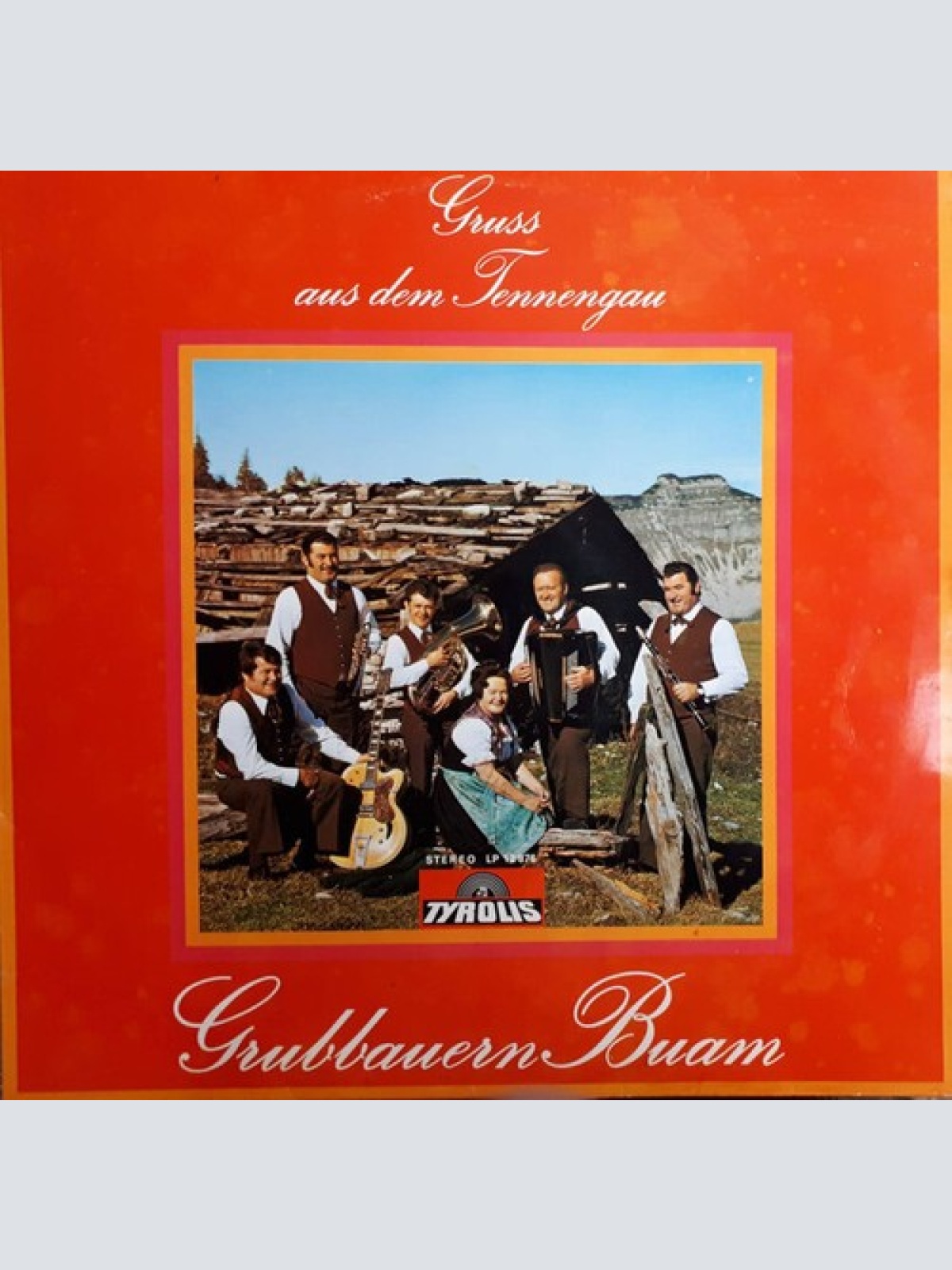 LP, Album Die Grubbauernbuam - Gruss Aus Dem Tennengau