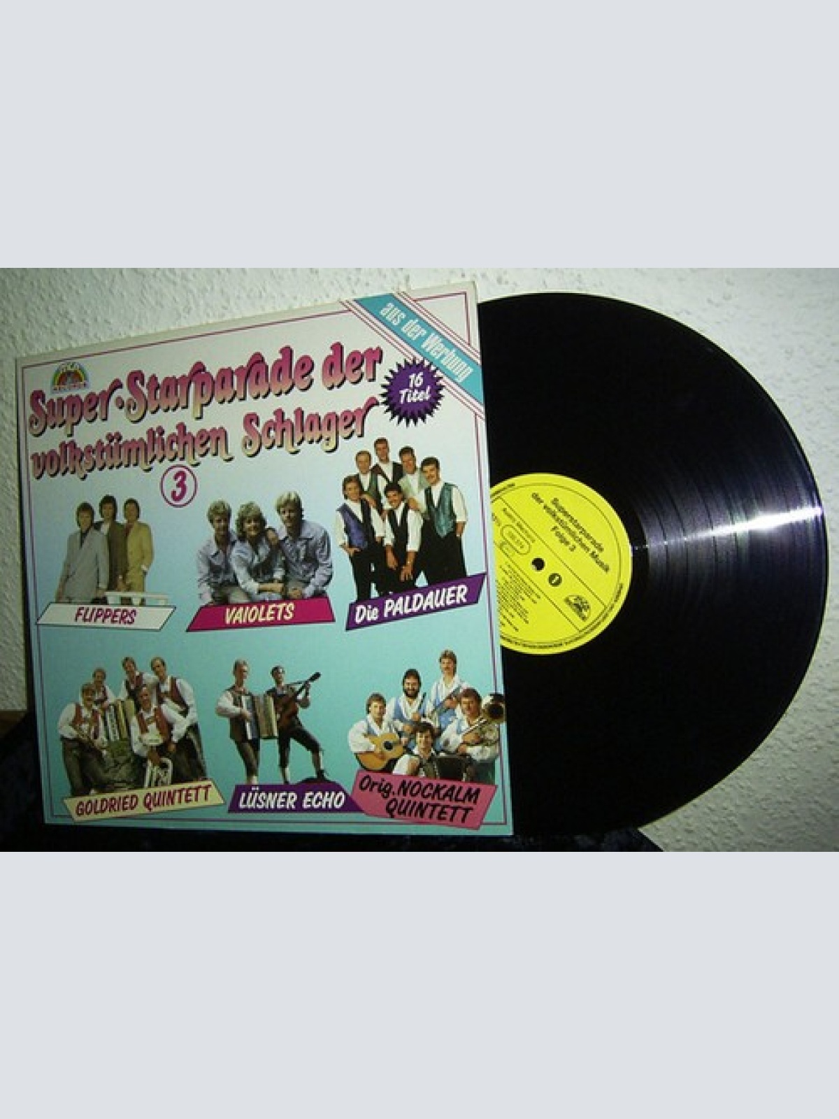 LP, Comp Various - Super-Starparade Der Volkstümlichen Schlager 3