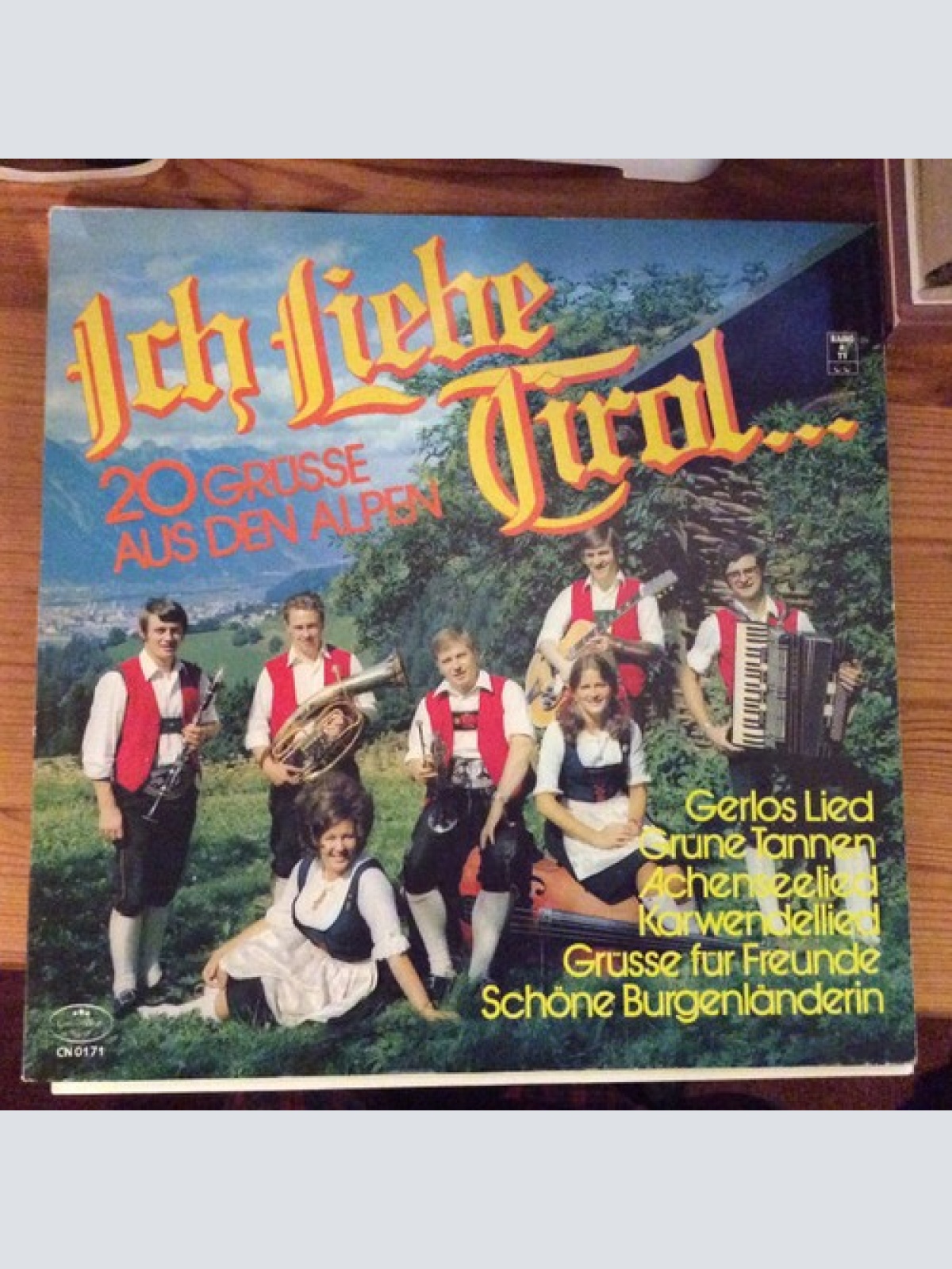 LP, Comp Various - Ich Liebe Tirol... 20 Grüsse Aus Den Alpen