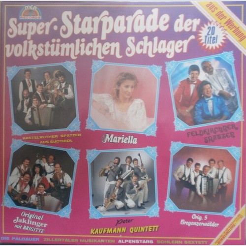 LP, Comp Various - Superstarparade Der Volkstümlichen Schlager