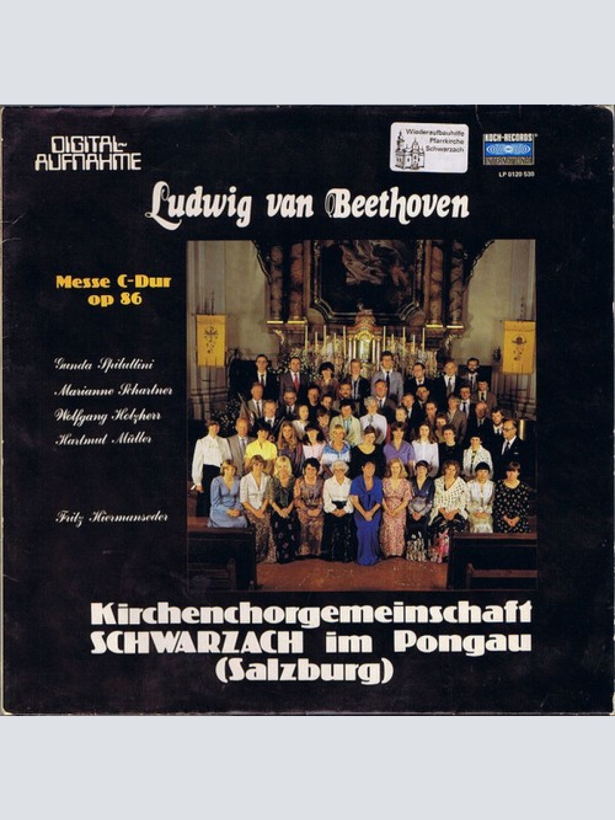 LP Ludwig van Beethoven, Gunda Spiluttini, Marianne Schartner, Wolfgang Holzh...