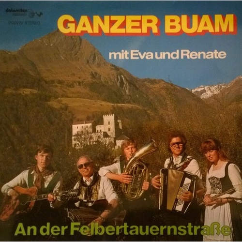LP, Album Ganzer Buam Mit Eva Und Renate - An Der Felbertauernstraße