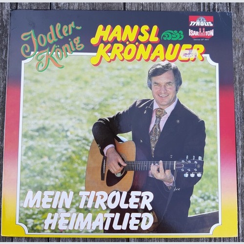 LP, Album Hansl Krönauer - Mein Tiroler Heimatlied