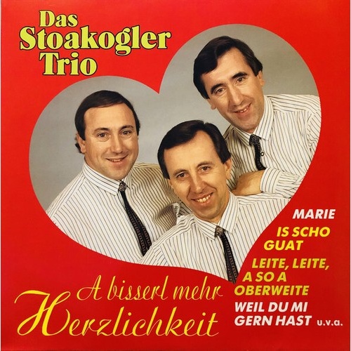 LP, Album Stoakogler Trio - A Bisserl Mehr Herzlichkeit