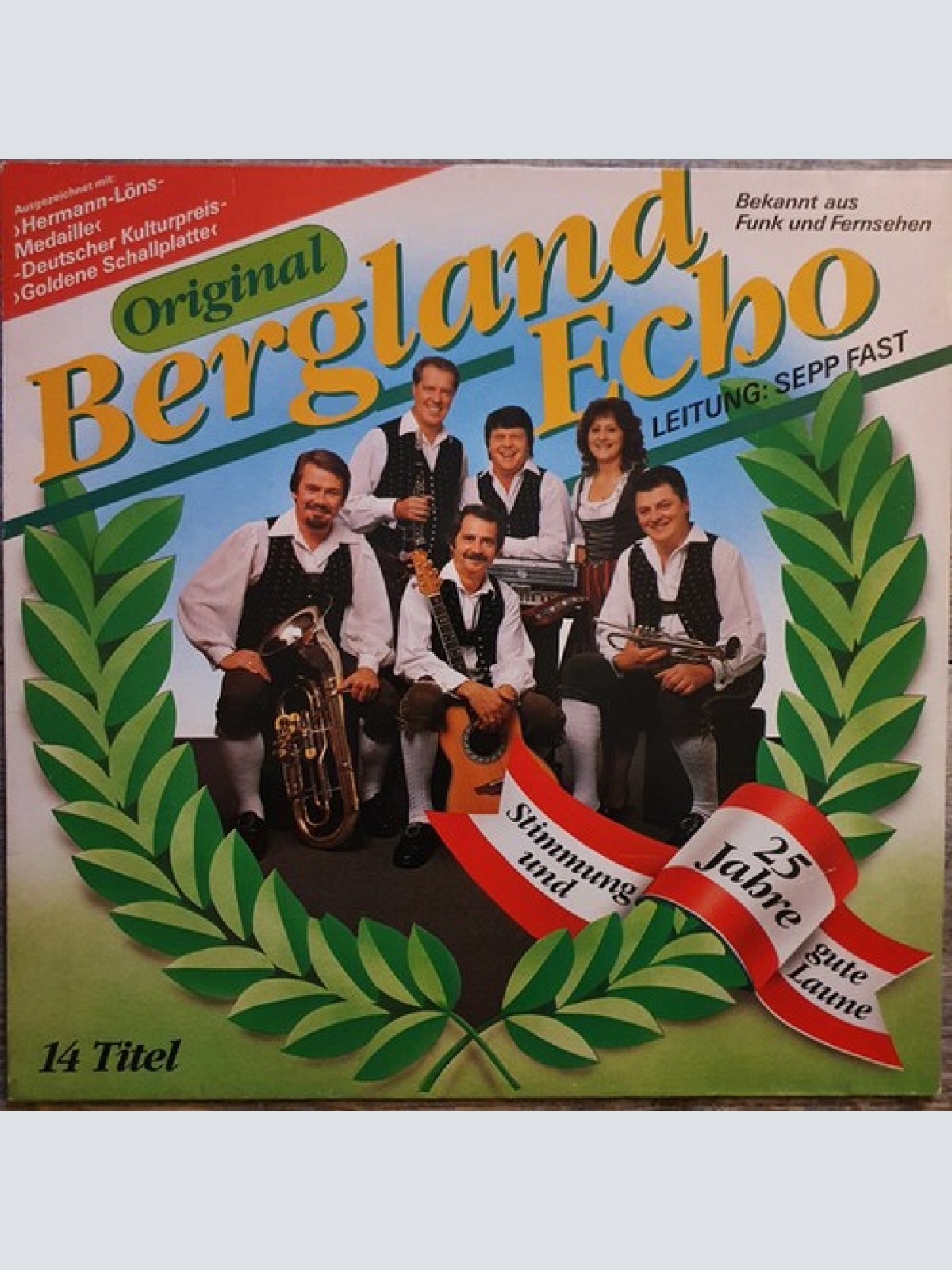 LP, Album Berglandecho - 25 Jahre Stimmung Und Gute Laune