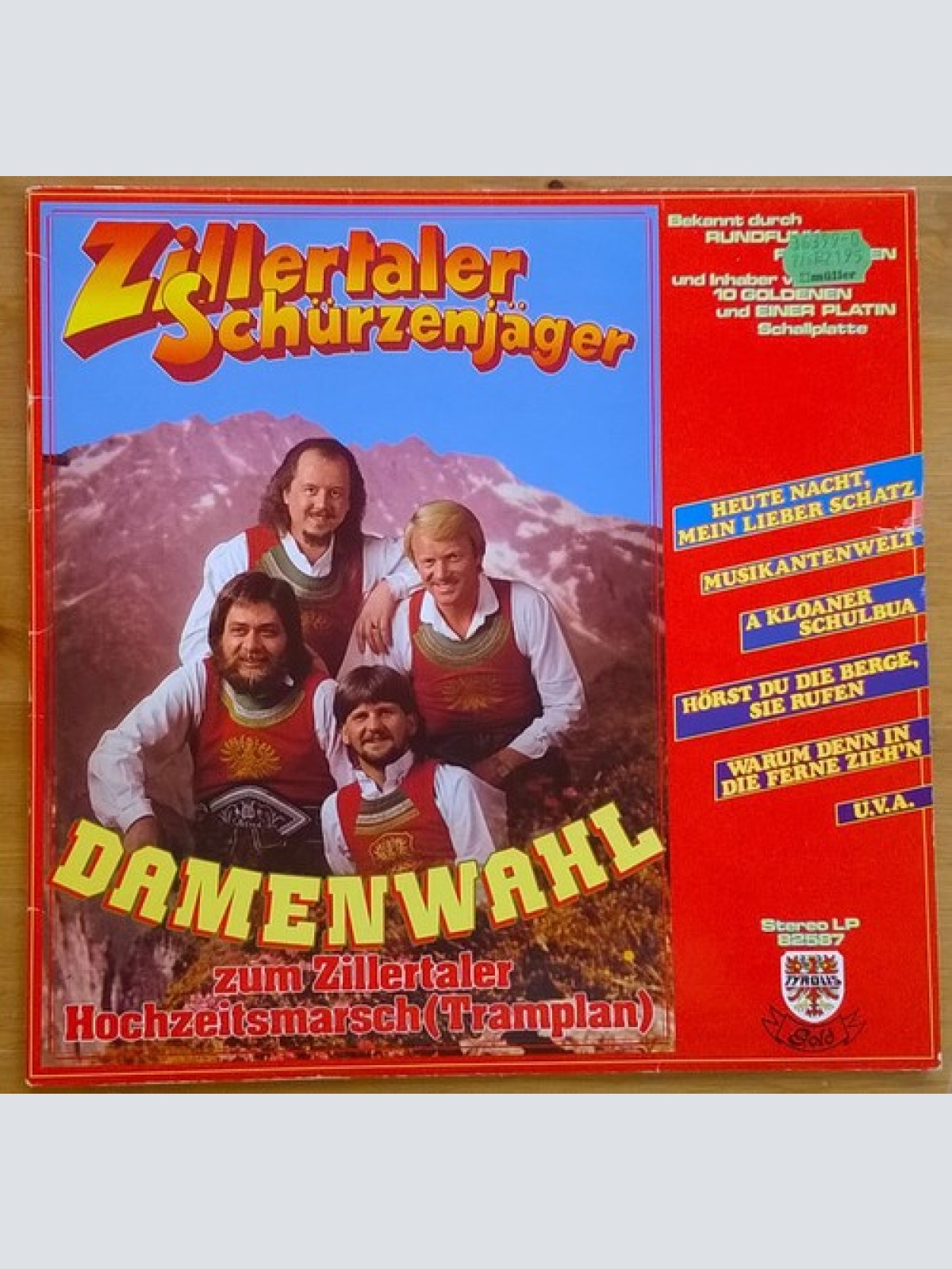 LP, Comp Zillertaler Schürzenjäger - Damenwahl zum Zillertaler Hochzeitsmarsc...