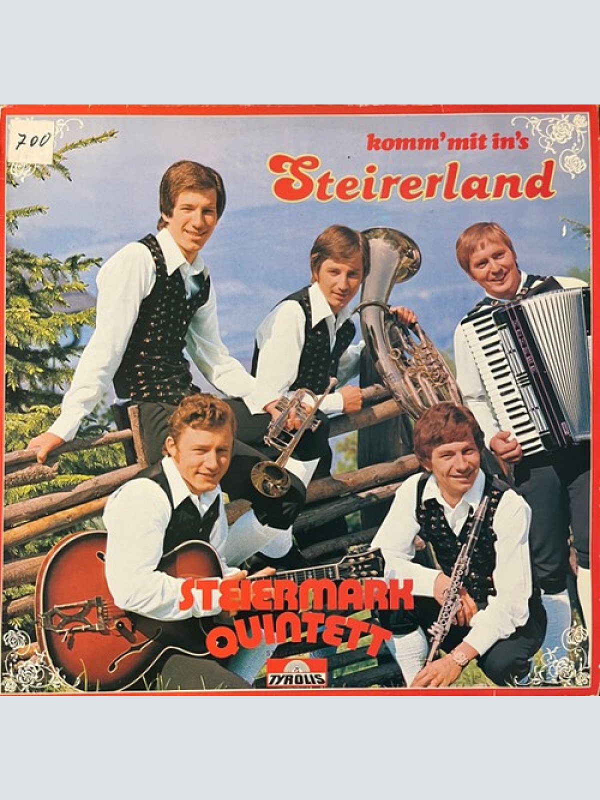 LP, Album Orig. Steiermark Quintett - Komm' Mit In's Steirerland