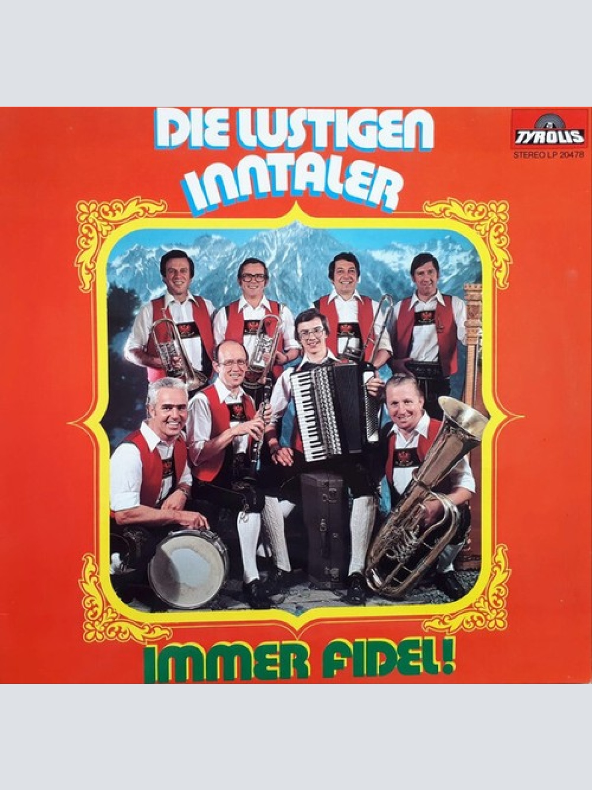 LP, Album Die lustigen Inntaler - Immer Fidel!