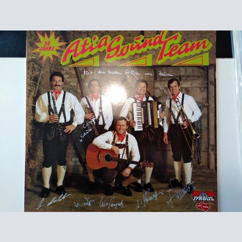 LP, Album Atia Sound Team - 30 Jahre Atia Sound Team