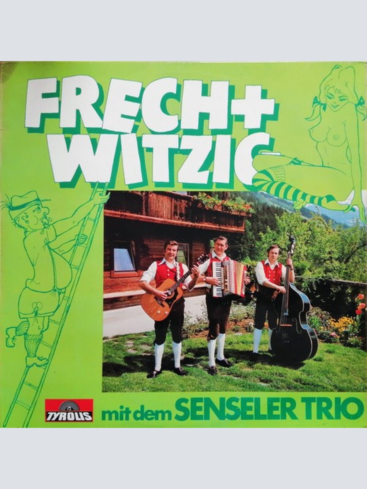 LP, Album Senseler Trio - Frech Und Witzig