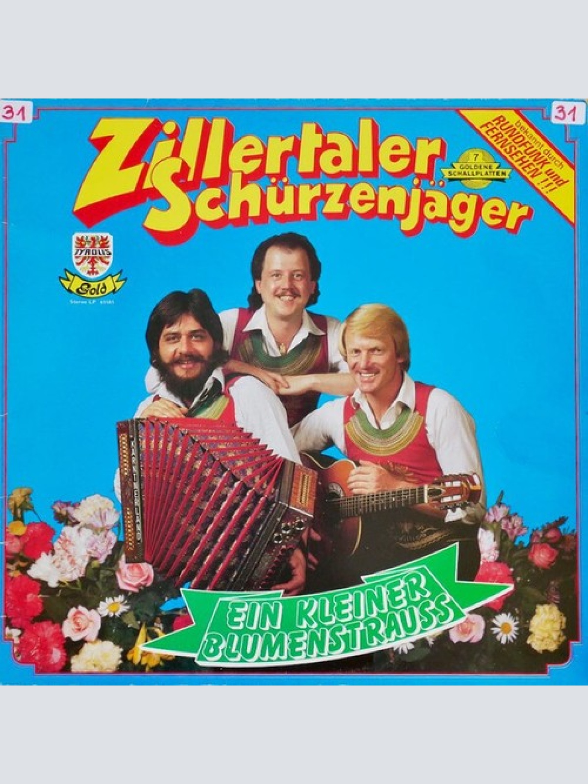 LP, Album Zillertaler Schürzenjäger - Ein Kleiner Blumenstrauss