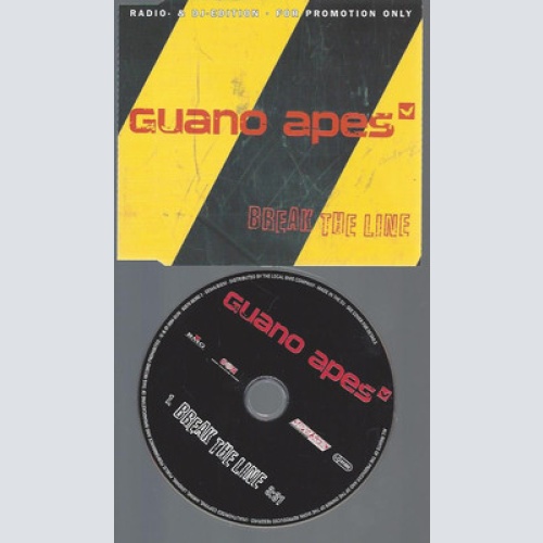 CD-GUANO APES BREAK THE LINE--PROMO