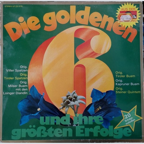 LP, Comp Various - Die Goldenen 6 Und Ihre Größten Erfolge
