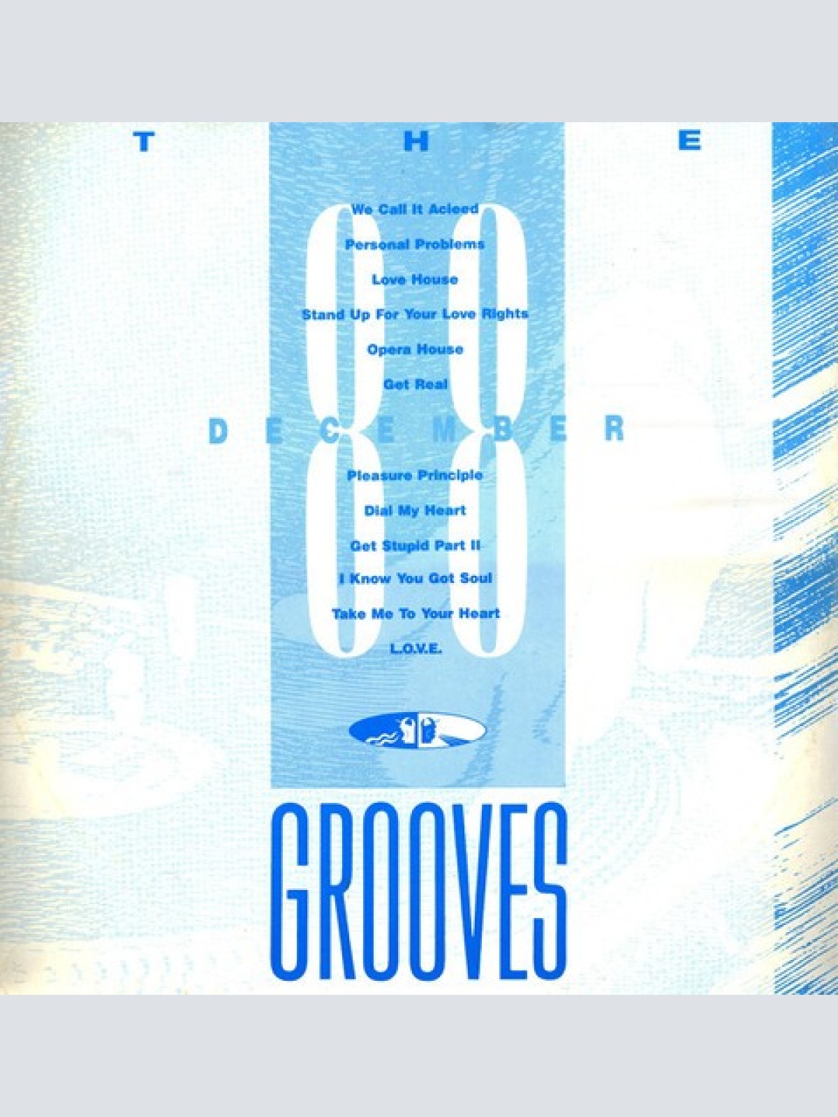 LP, Comp Various - The Grooves - December 88