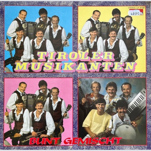 LP, Album Tiroler Musikanten (2) - Bunt Gemischt