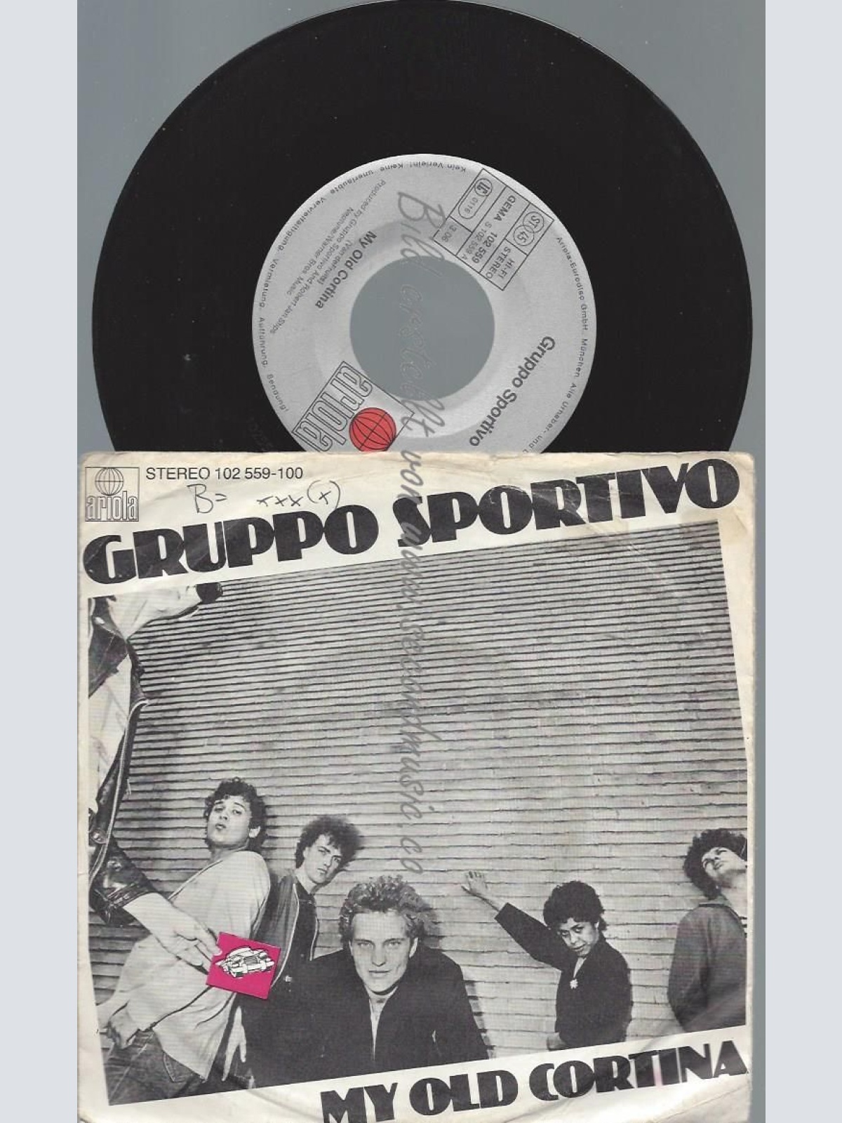 7"  Gruppo Sportivo – My Old Cortina