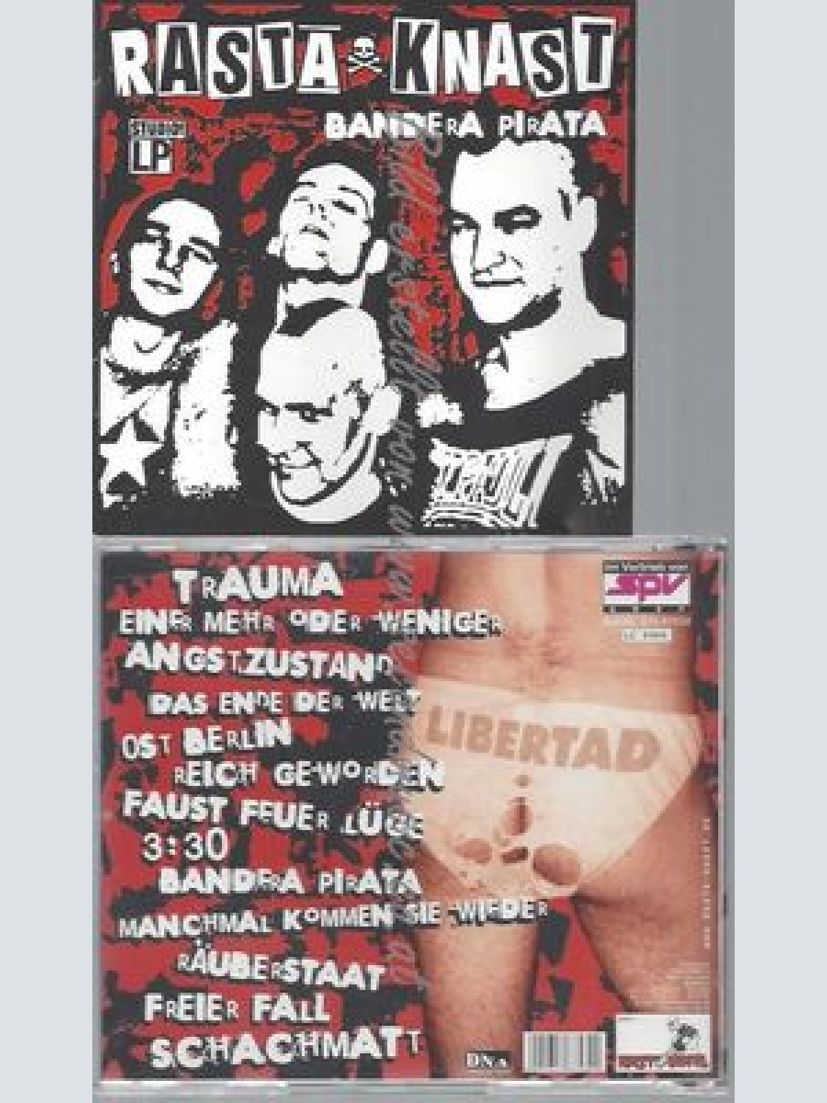 CD--RASTA KNAST--BANDERA PIRATA