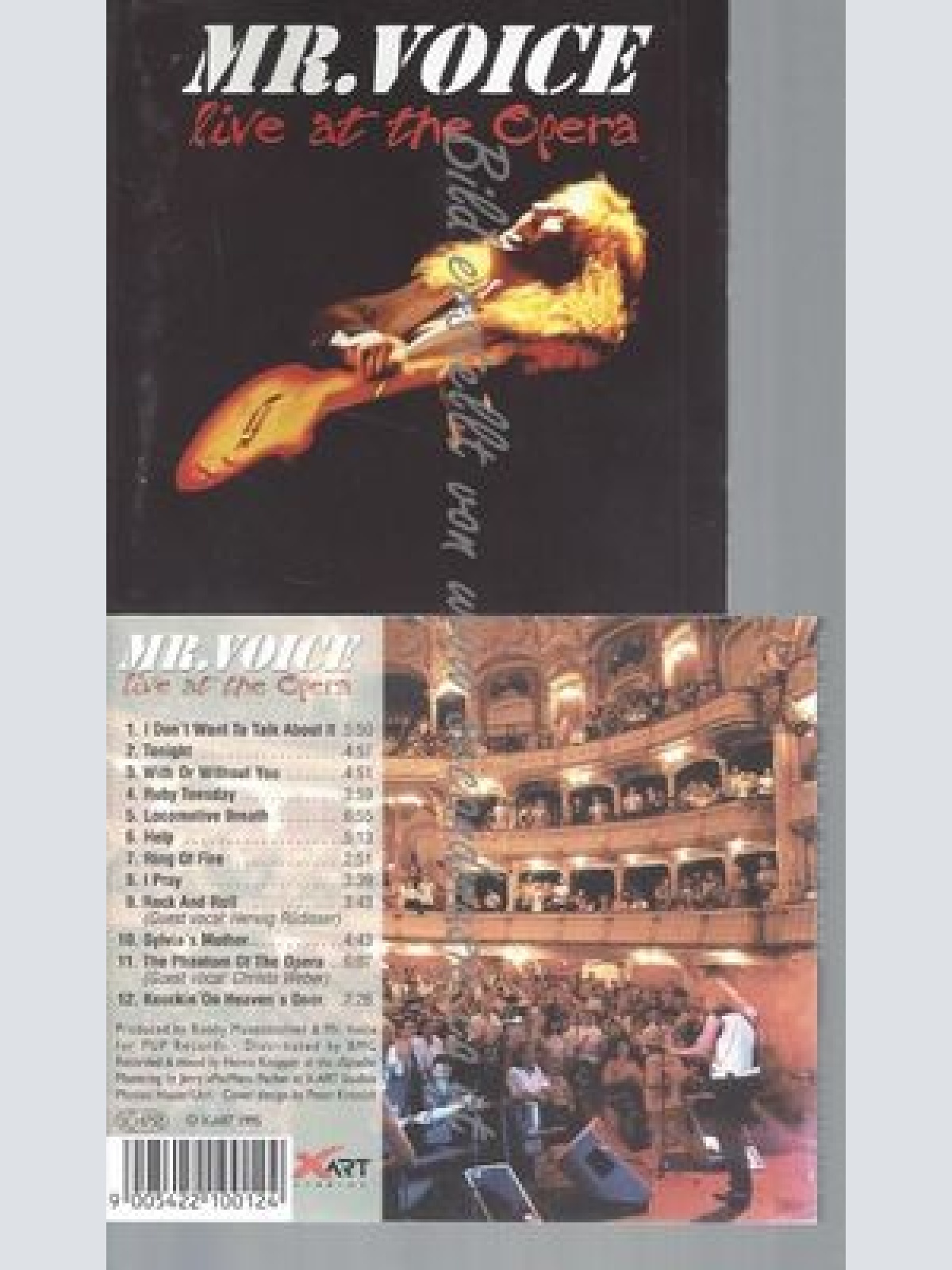 CD--MISTER VOICE--LIVE AT THE OPERA