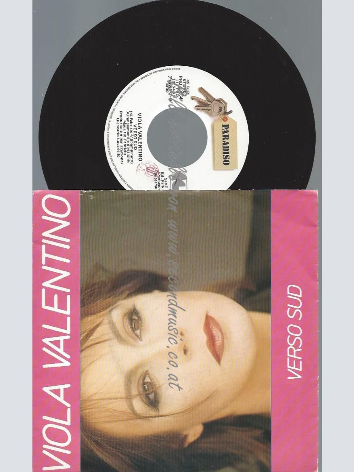 7"   Viola Valentino  Verso Sud