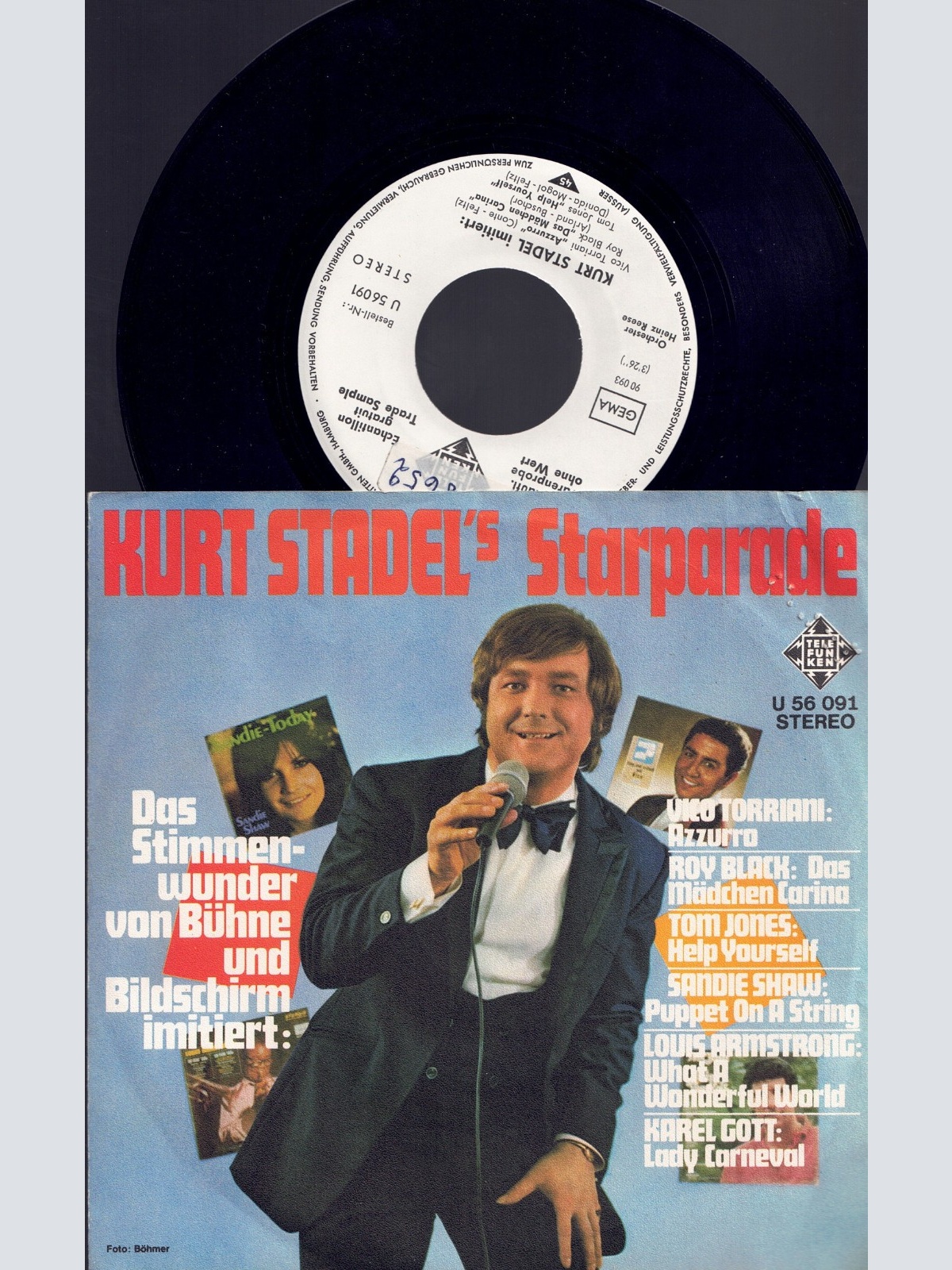7"  Kurt Stadels Starparade    Promo