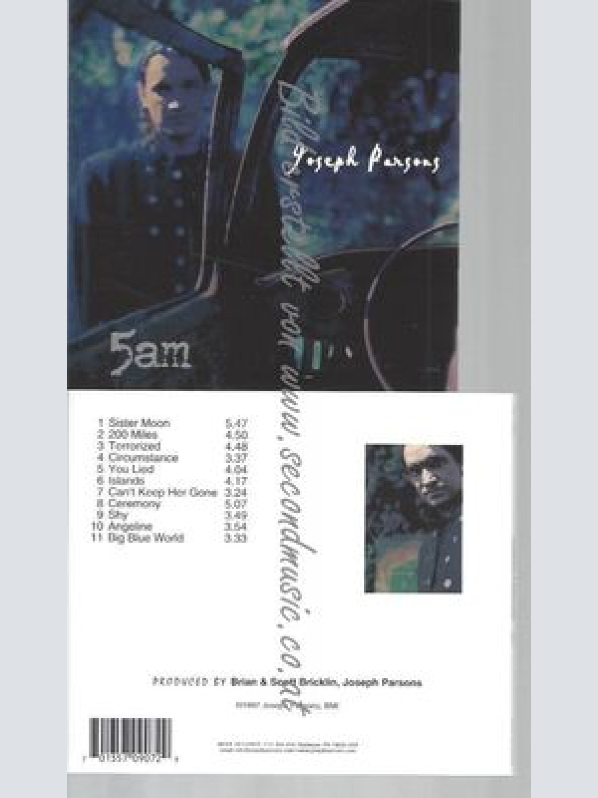 CD--JOSEPH PARSONS--5AM