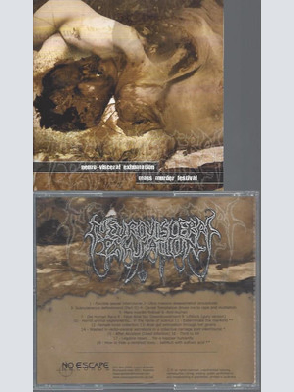 CD-- Neuro-Visceral Exhumation – Mass Murder Festival --NE 007