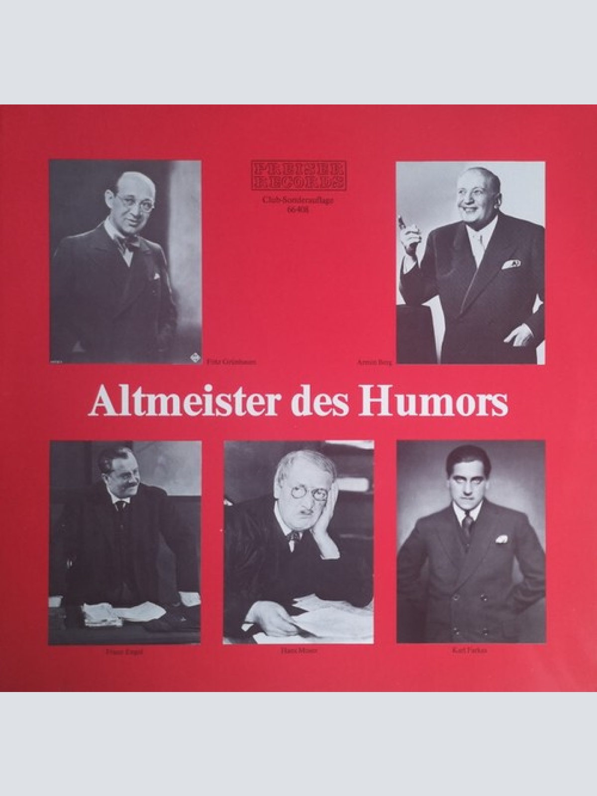 LP, Comp, Club Various - Altmeister des Humors