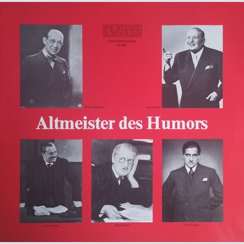 LP, Comp, Club Various - Altmeister des Humors