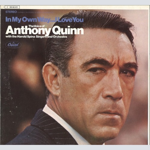 LP, Album, RE Anthony Quinn With The Harold Spina Singers And The Harold Spin...