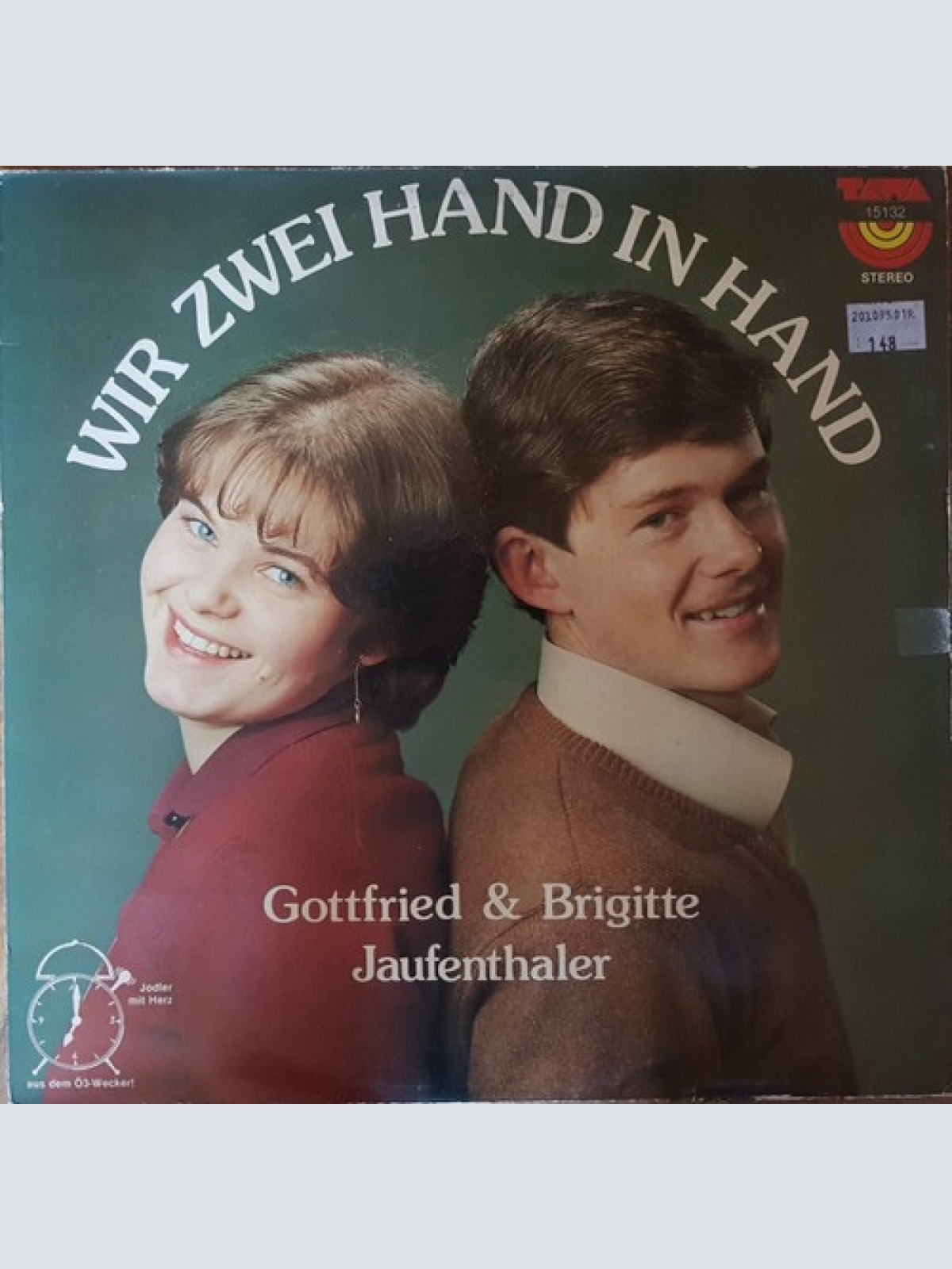 LP, Album Gottfried & Brigitte Jaufenthaler - Wir Zwei Hand In Hand