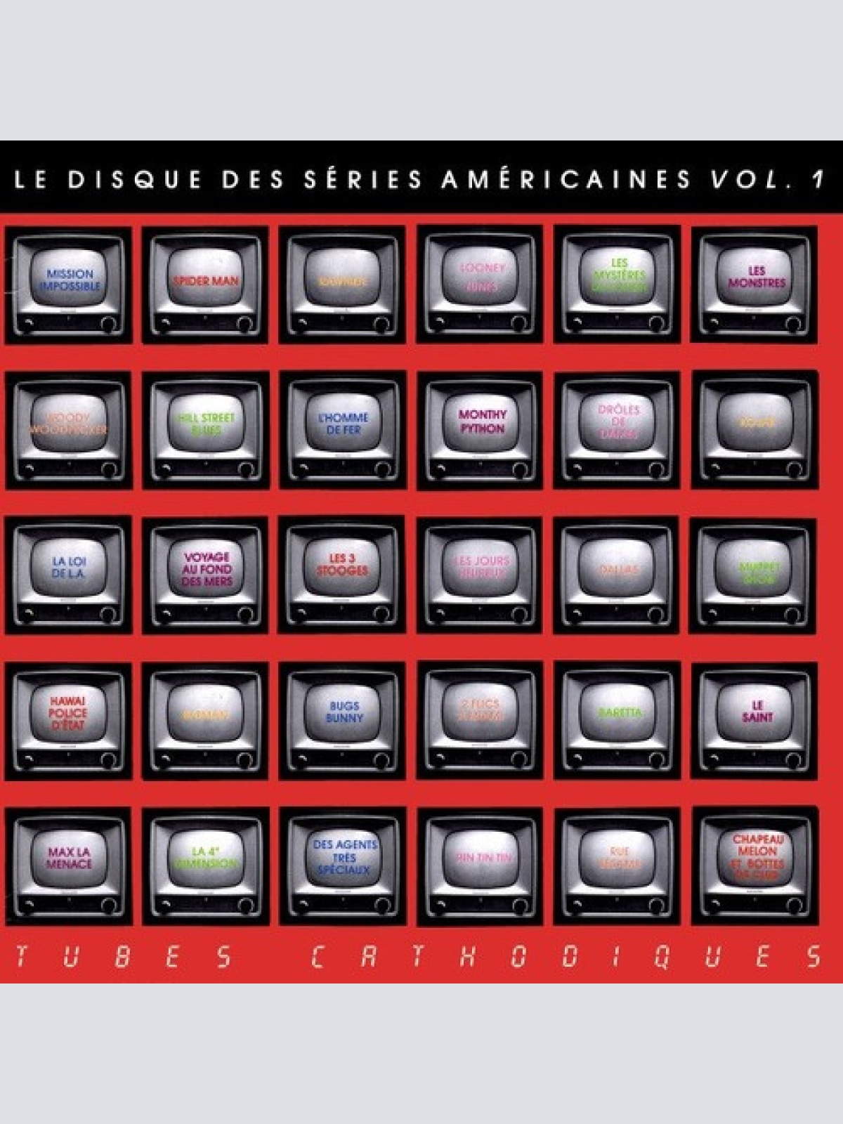 LP, Comp Various - Le Disque Des Séries Américaines Vol. 1 - Tubes Cathodiques