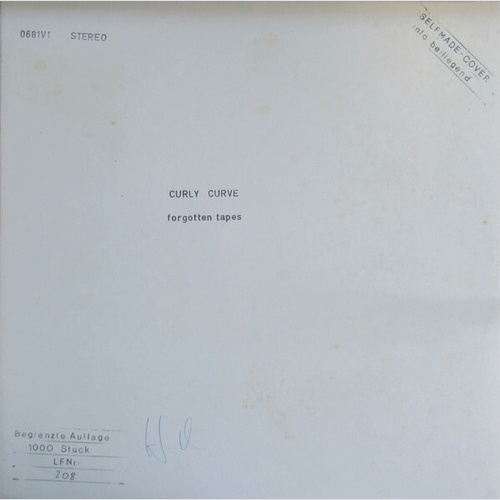 LP, Album, Lim Curly Curve - Forgotten Tapes