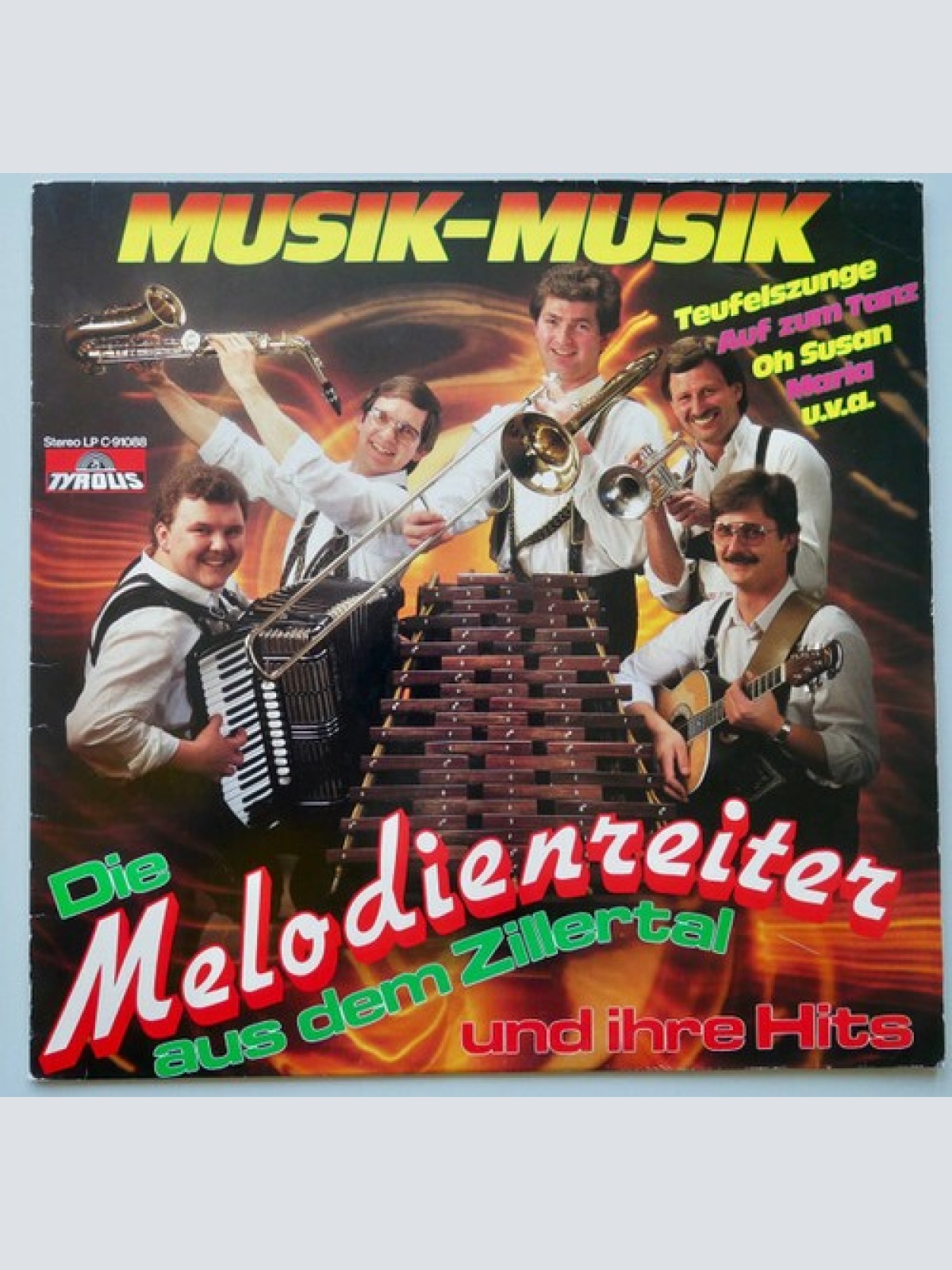 LP, Album Die Melodienreiter Aus Dem Zillertal - Musik-Musik