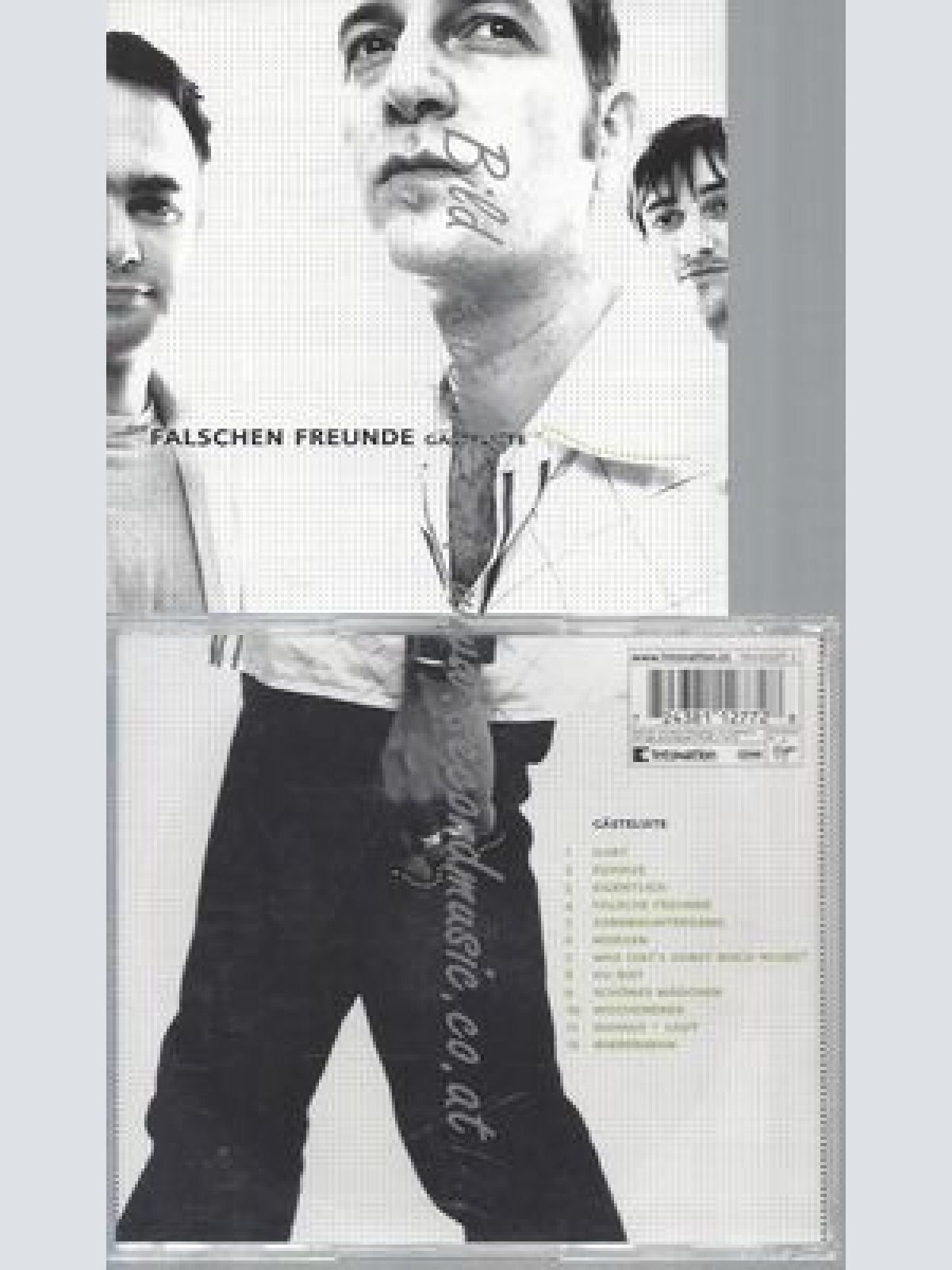 CD--DIE FALSCHEN FREUNDE--GAESTELISTE