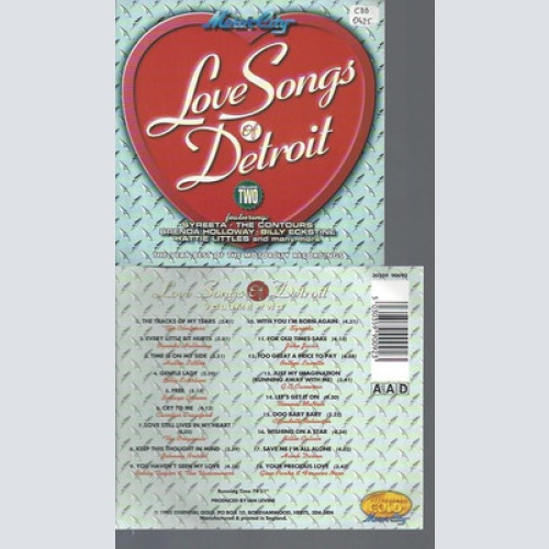 CD-LOVE SONGS DETROIT VOL 2