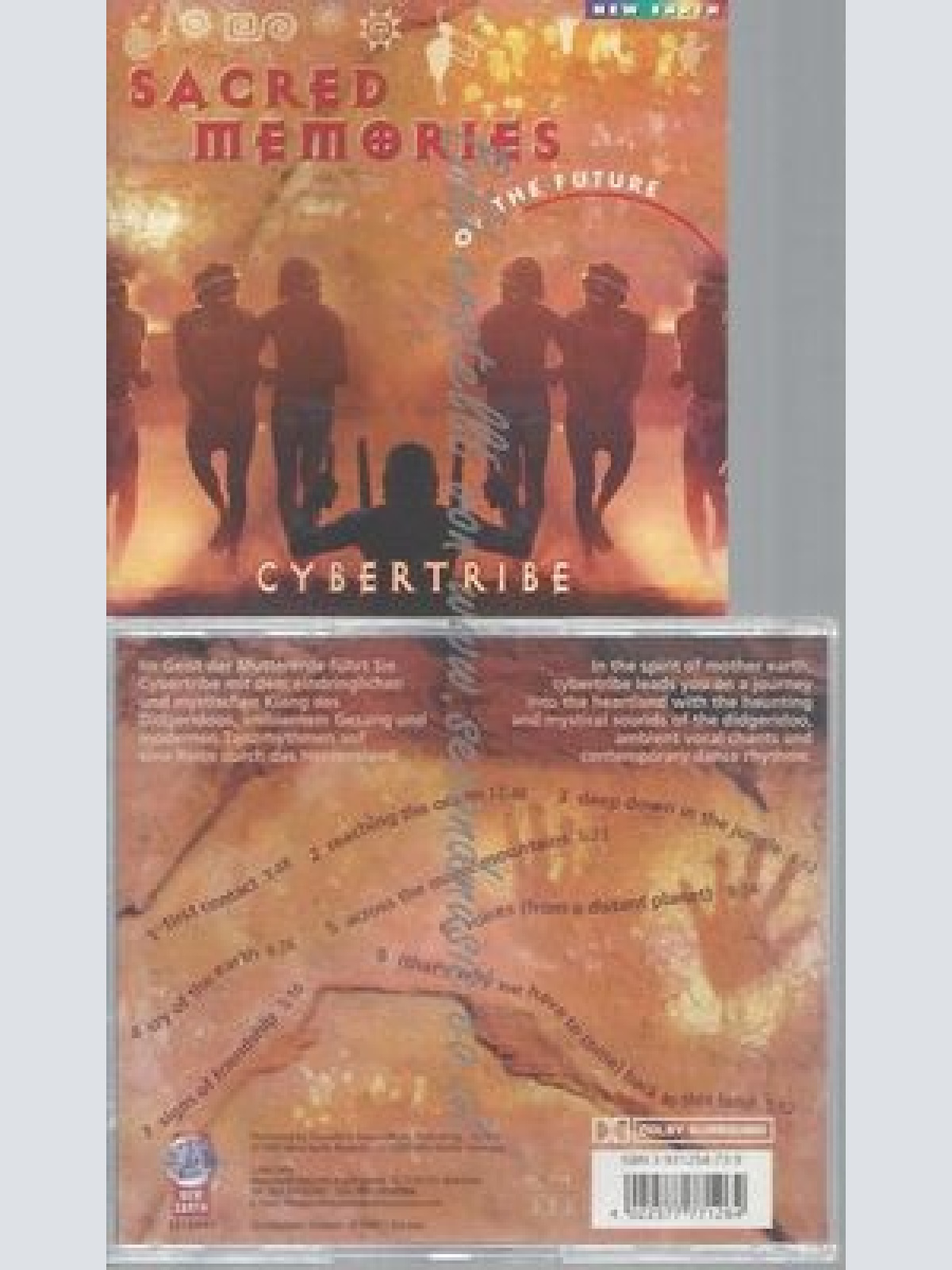 CD--CYBERTRIBE--SACRED MEMORIES OF THE FUTURE