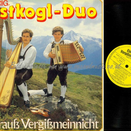 LP-- Orig. Rastkogl Duo – Ein Strauß Vergißmeinnicht   /  NM