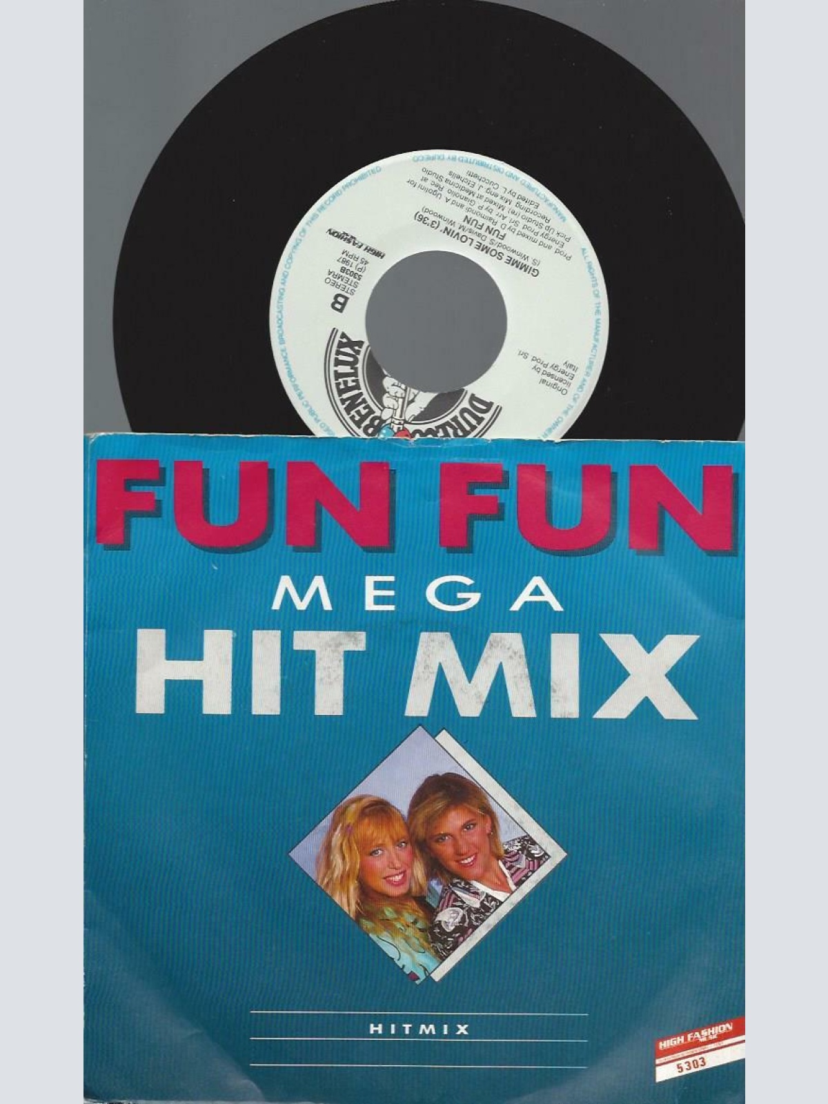 7"  Fun Fun  Mega Hit Mix
