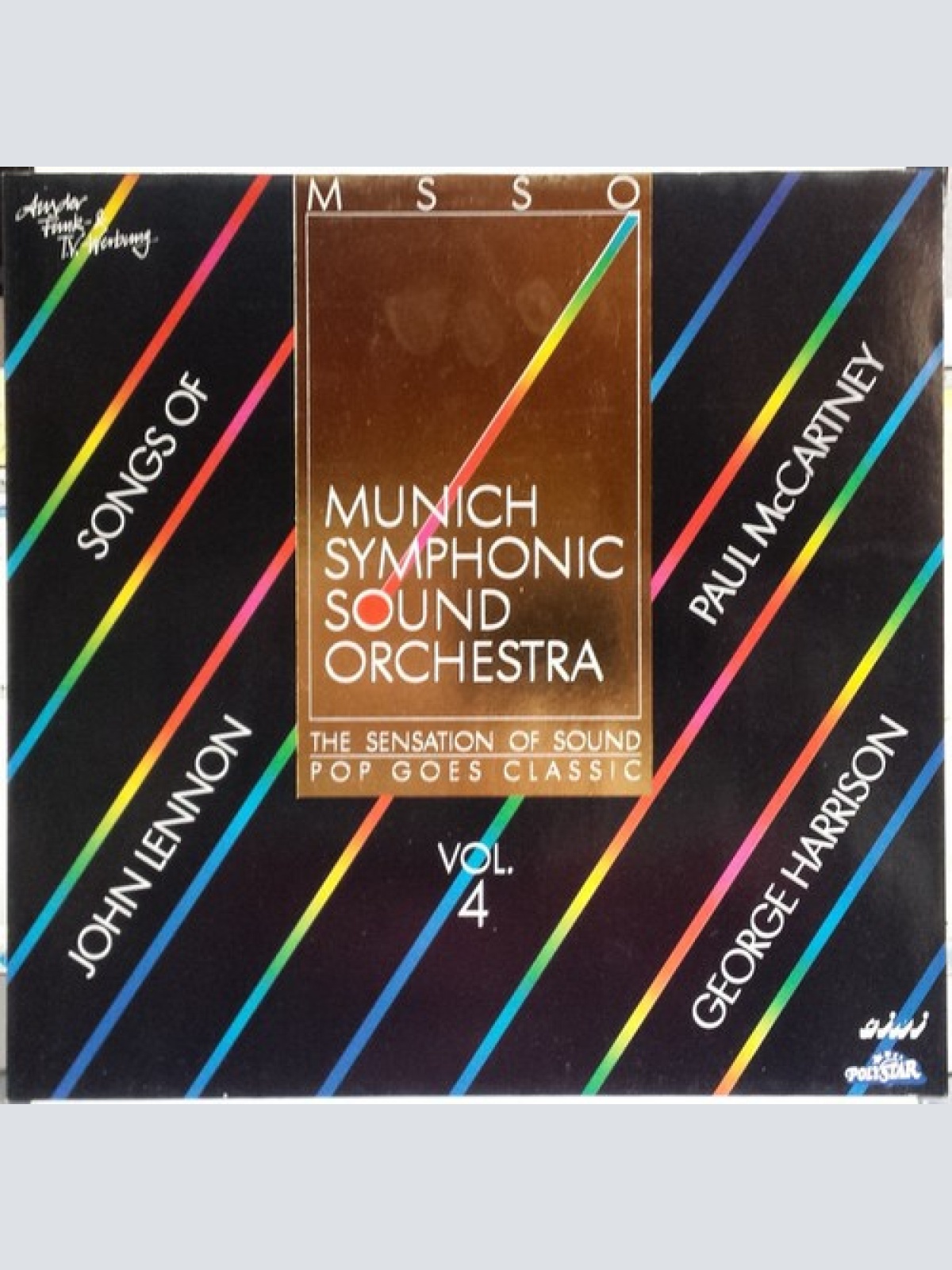 LP Munich Symphonic Sound Orchestra - The Sensation Of Sound - Pop Goes Class...